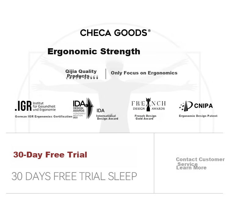 Подушка для сна CHECA GOODS Anti-Wrinkle Beauty Pillow, ортопедическая, с поддержкой шеи, для сна на боку, без давления на лицо, для взрослых, 55x35.5x8 см