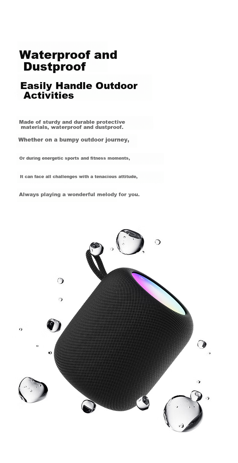 Портативная Bluetooth-колонка Newmine K228, мини-аудиосистема с усиленными басами, высококачественный звук для дома и улицы, с TF-картой, подарок