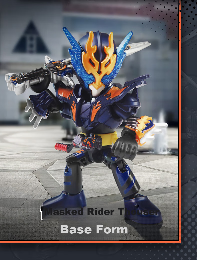Конструктор Buluke "Kamen Rider Starlight Edition 02", фигурка Королевского Партнера, игрушка-трансформер для мальчиков, подарок на Новый год