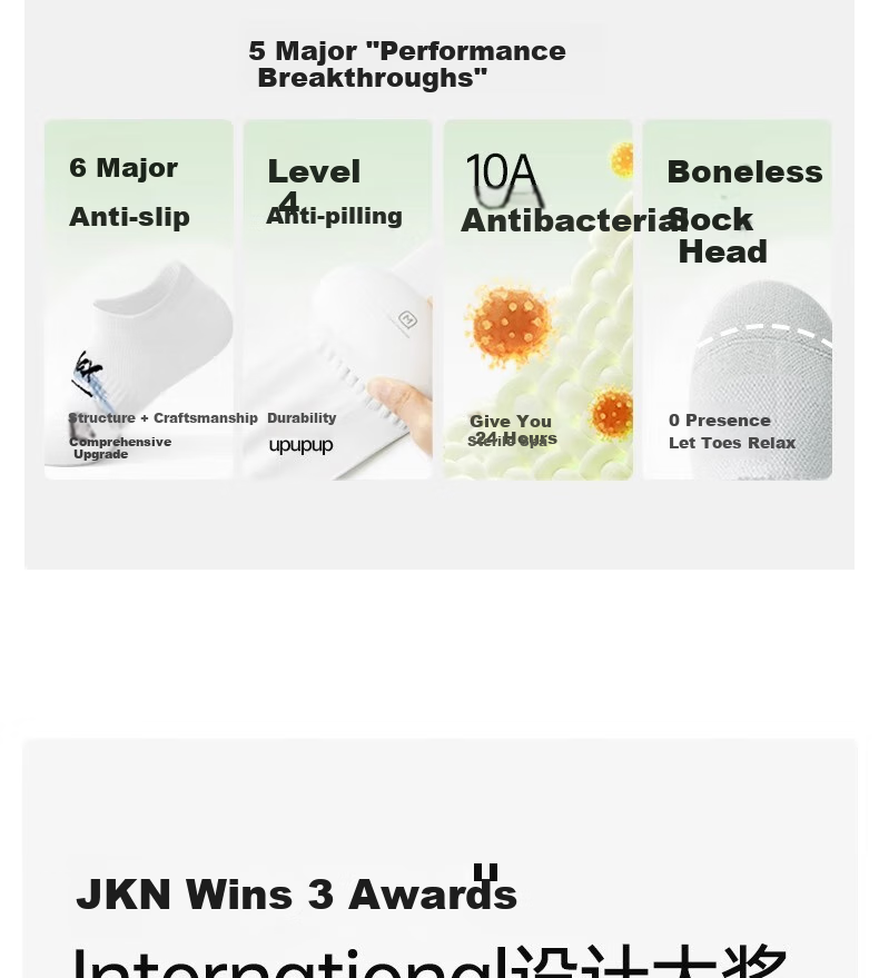 Мужские носки JKN, чисто хлопковые, короткие, летние, дышащие, антибактериальные, устраняющие запах, низкие носки-лодочки