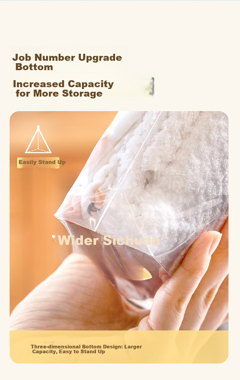 Пакеты для хранения Easy Your Home с замком Zip-Lock, пищевые, многоразовые, влагостойкие, 20 штук