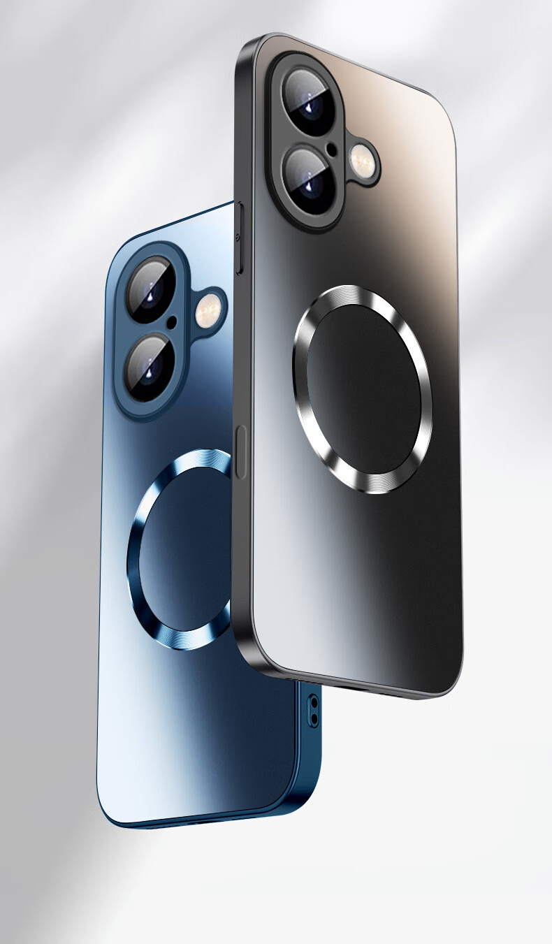 Чехол NEYAA для iPhone 17, ультратонкий матовый, противоударный, с MagSafe, черный