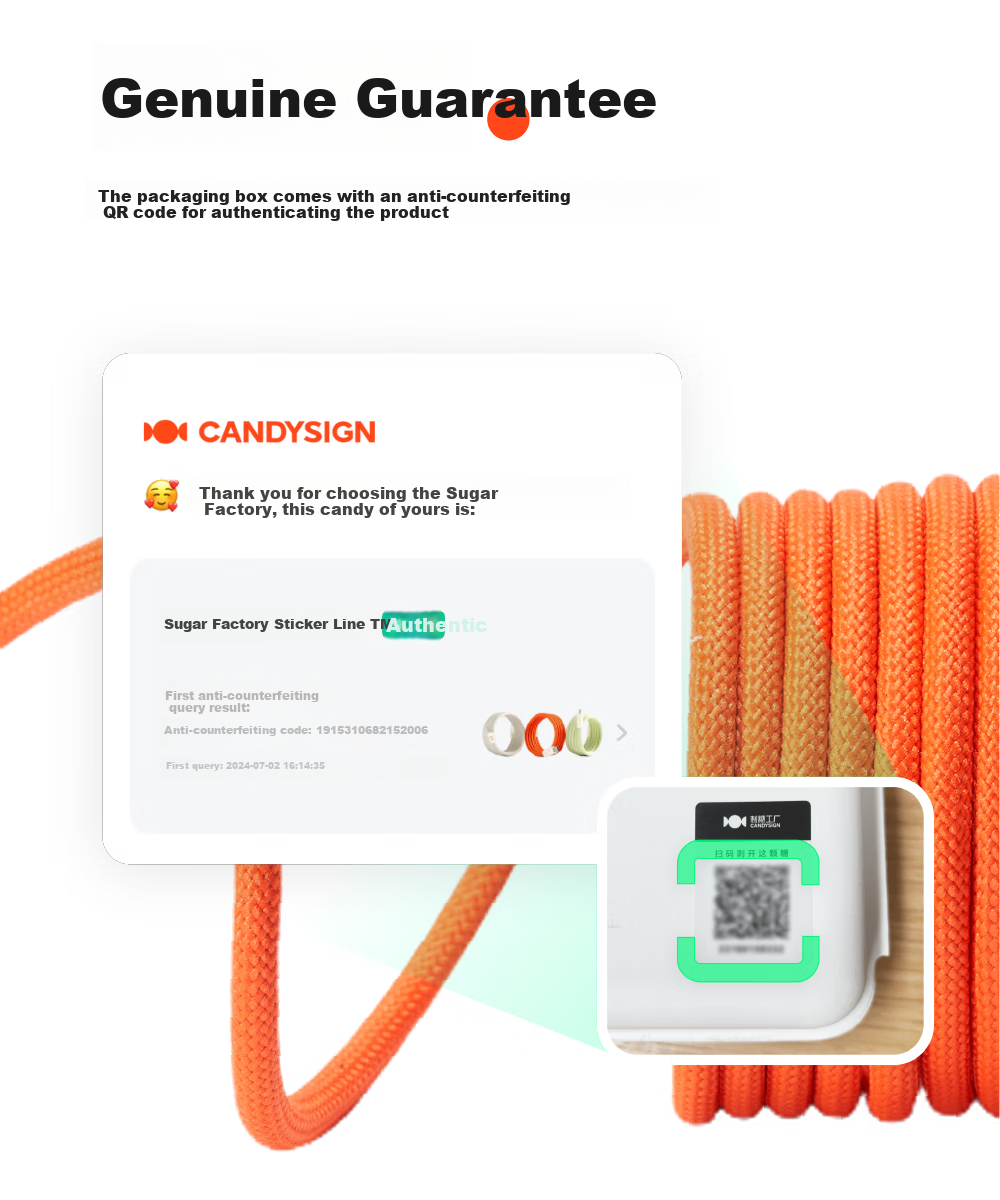 Кабель CANDYSIGN Candy Factory Thunderbolt 4 USB4 Type-C, 240W, 8K, 1 метр, 40 Гбит/с, черный