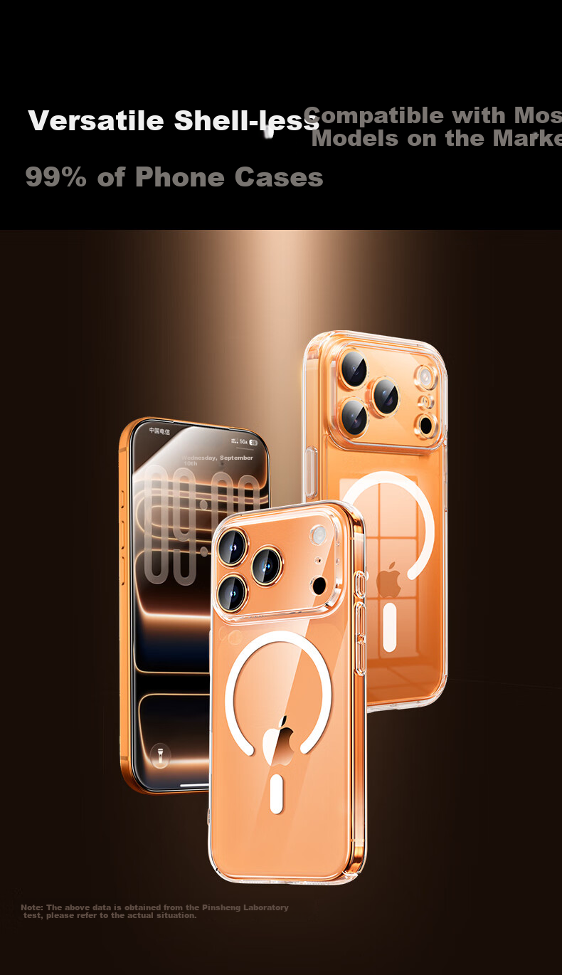 Защитное стекло PISEN для Apple iPhone 17 Pro, 3D горячее изгибание, полное покрытие, антибликовое, противоударное, прозрачное, 1 шт.