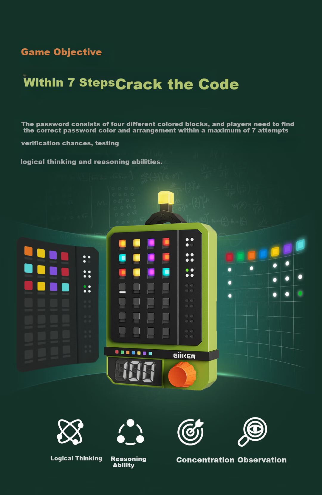 GiiKER Super Password Machine Educational Toy Decoder