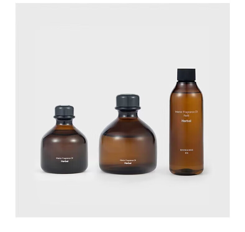 MUJI Ароматический диффузор для дома, 200 мл, с эфирным маслом, без пламени, для спальни, с травяным ароматом