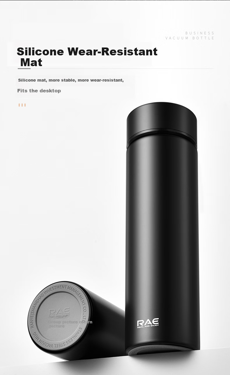 Термокружка Ranye, 500 мл, с фильтром для чая, из нержавеющей стали 304, для студентов и дома, мятно-зеленая