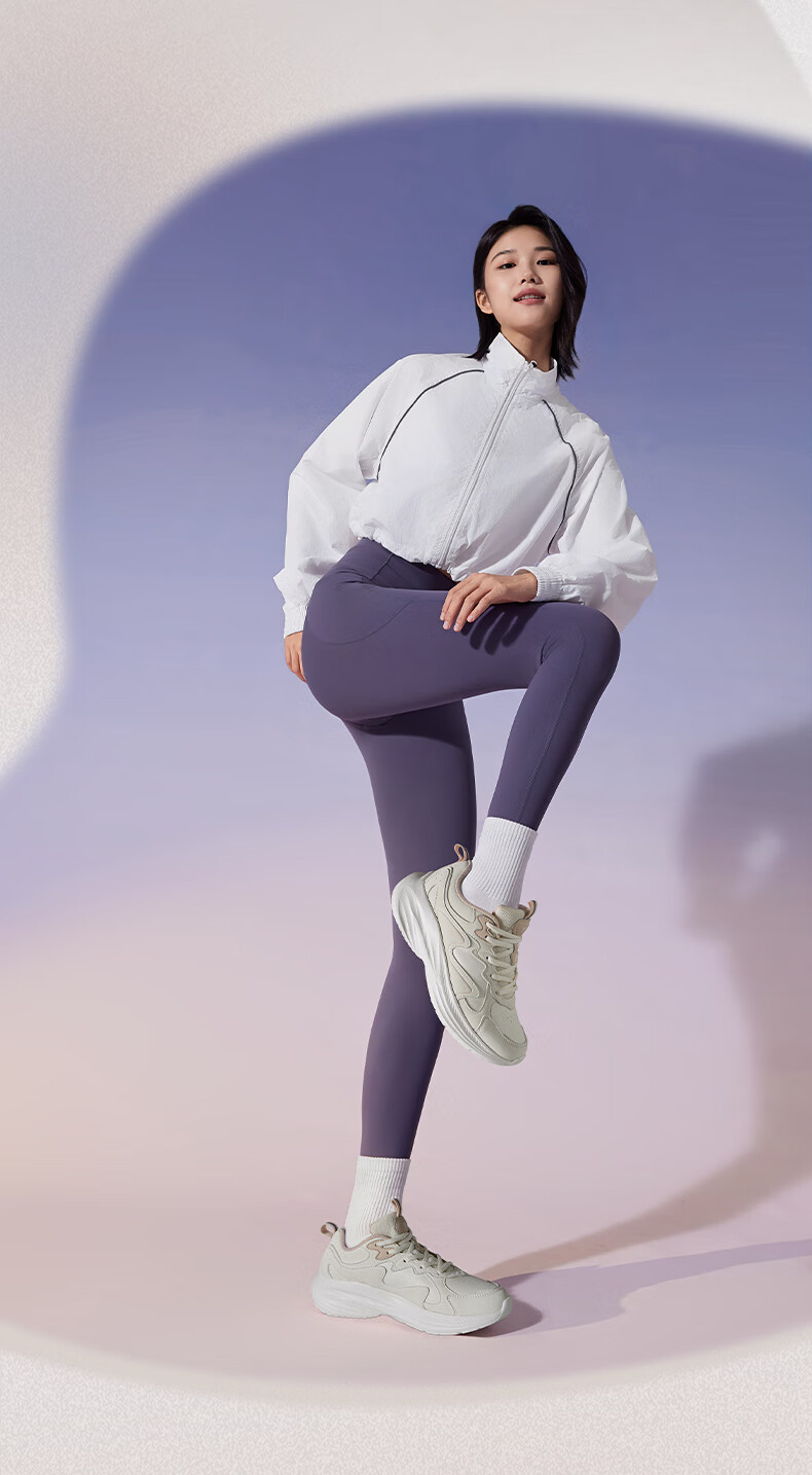 Женские кроссовки CAMEL для бега и фитнеса, легкие, с амортизацией, модель K25C30L4028, черные с светло-лиловым, размер 36