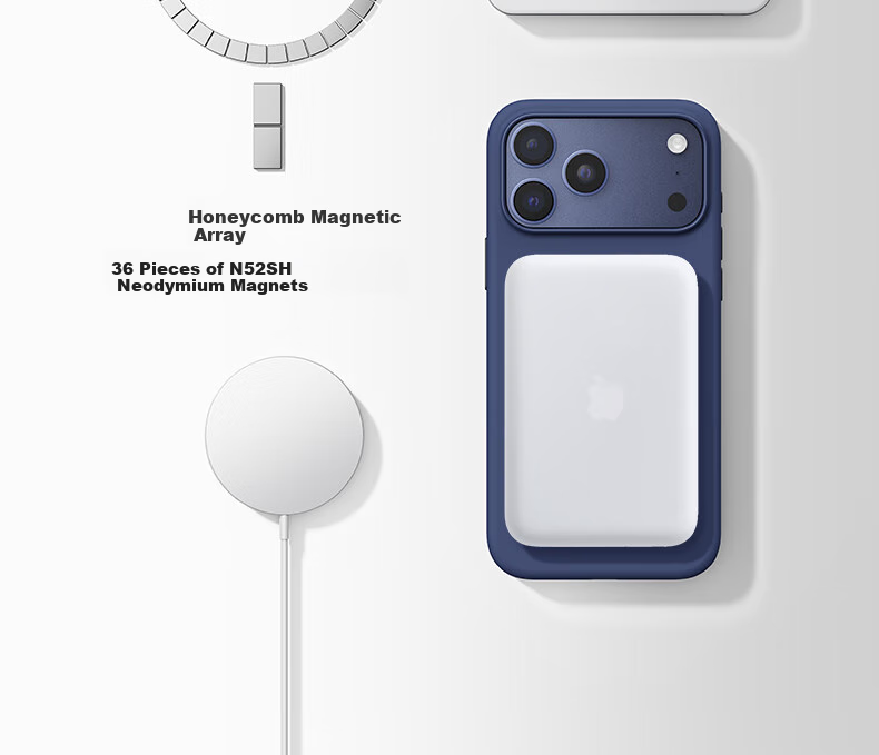 Чехол W&P для Apple iPhone 17 Pro Max, силиконовый, с магнитной зарядкой MagSafe, цвет "Айма Оранж"