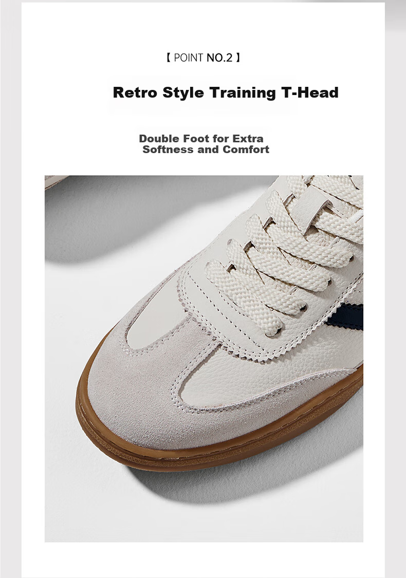 Мужские кроссовки CAMEL Retro Comfortable Versatile Soft Grip Relaxed Casual Training Shoes, G15A547089, Белый и синий, Размер 42