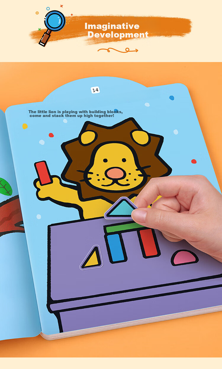 Книжка-наклейка "Звёздная неделя" для детей 3-6 лет, развивающая, 8 книг в комплекте