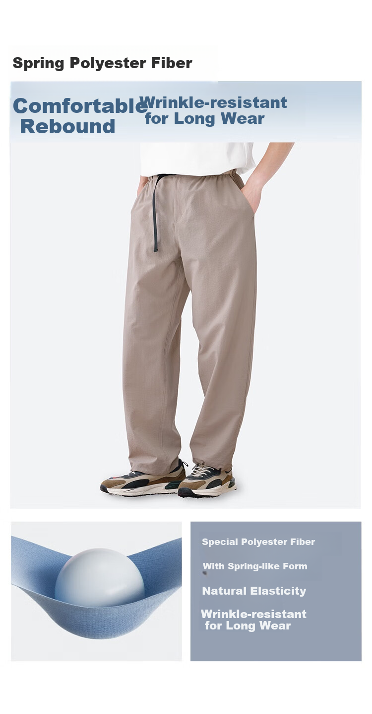 JD Original Мужские брюки-карго Loose Fit, американского стиля, с отверстиями для воздуха, парашютные штаны, дышащие длинные брюки, цвет хаки, размер 3XL