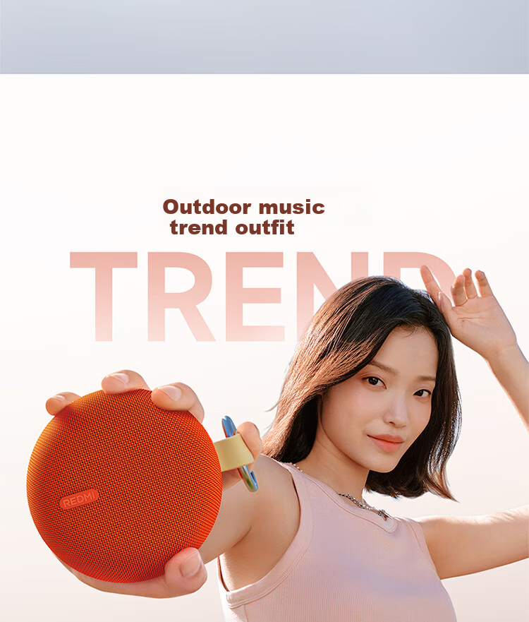 MI REDMI Bluetooth Speaker 2 Green - портативная Bluetooth-колонка с защитой от пыли и воды IP67, долгим временем работы и слотом для карт памяти