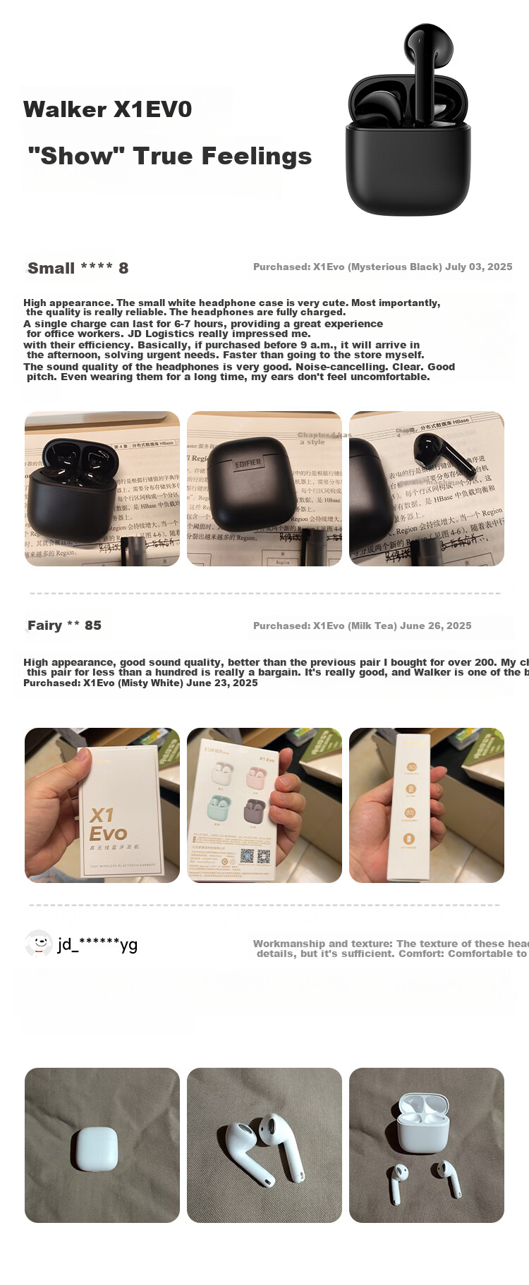 Беспроводные наушники Edifier X1 Evo True Wireless Bluetooth 6.0 с функцией перевода, совместимы с Apple, Huawei, Xiaomi, OPPO, цвет: зеленый