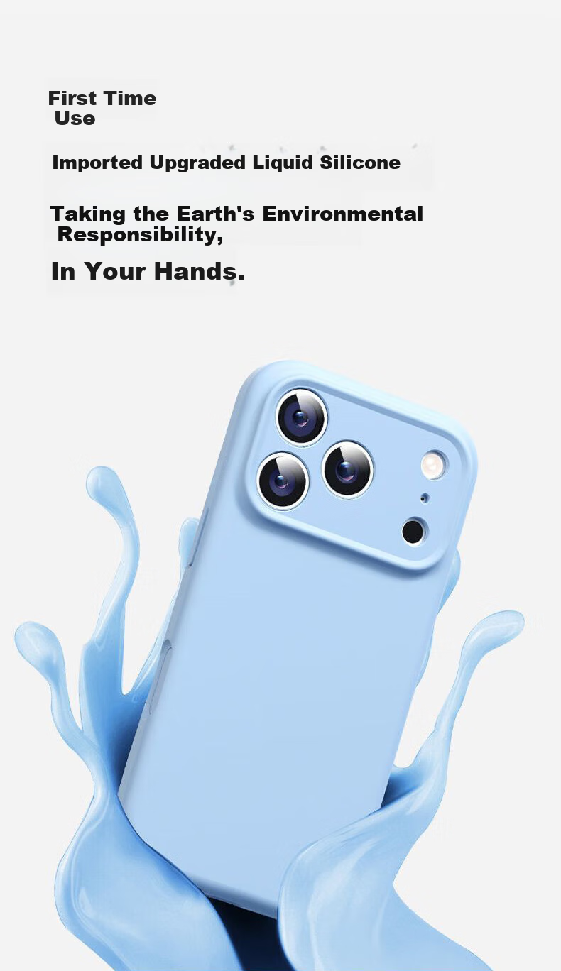 Чехол DIVI [Zero-Feel Liquid] для iPhone 17, защита от падений, защита от царапин, противоударный, приятный для кожи, жидкий силикон, ультратонкий, белый