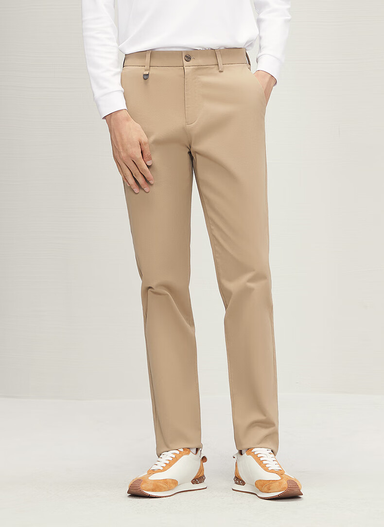 Мужские повседневные брюки SEVEN [Kamden Stretch], весна-осень, деловые, универсальные, комфортные, прямые, зауженные