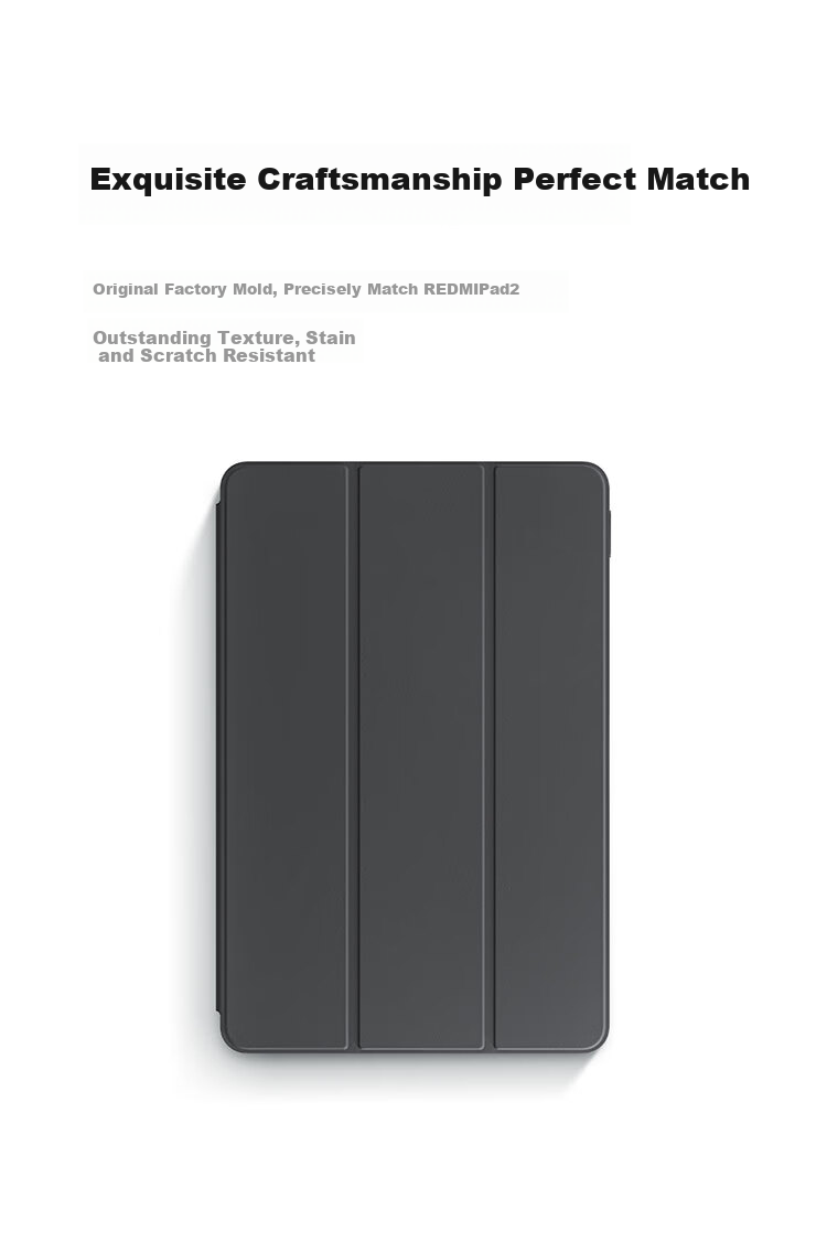 Защитный чехол-книжка MI для планшета REDMI PAD 2 Series, черный