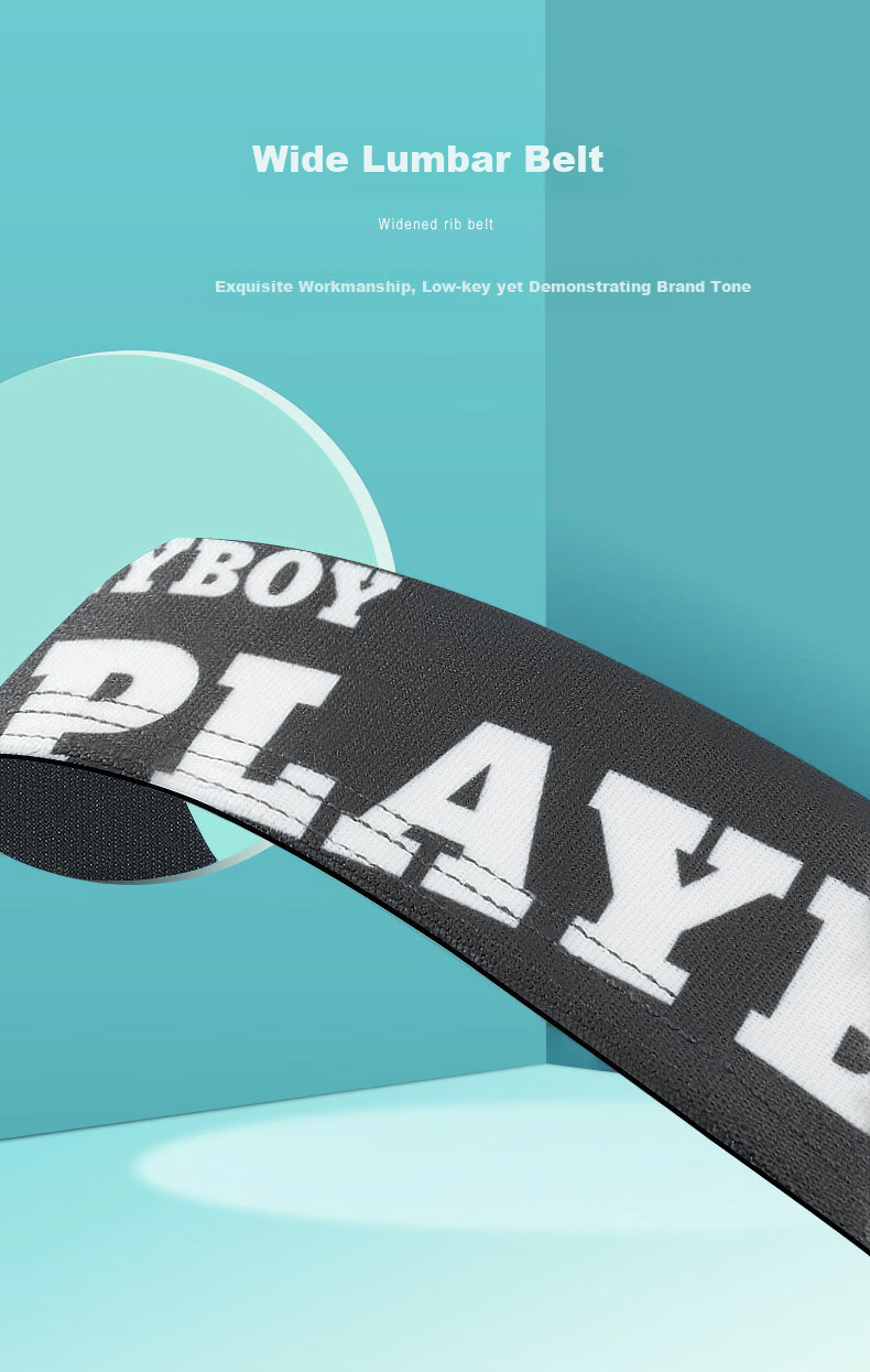 Мужские трусы PLAYBOY, антибактериальные, из модала с ледяным шелком, свободные, сетчатые, боксеры, 3 шт.