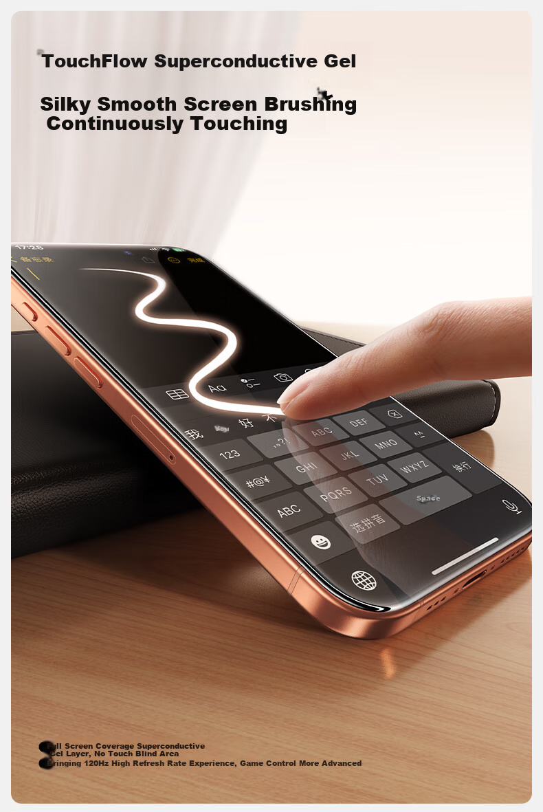 Защитное стекло Shanmo для Apple iPhone 17 Pro Max, 3D горячее изгибание, AR антибликовое, магнитное напыление, пыленепроницаемая пленка высокой четкости