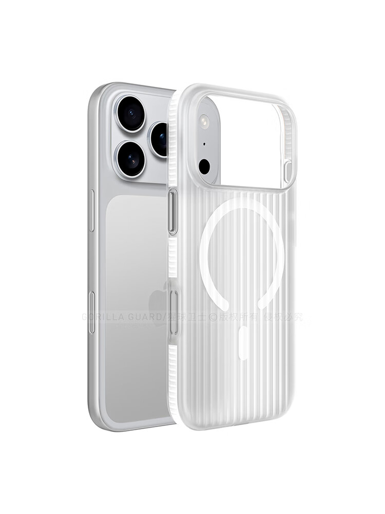 Чехол для телефона Xingqiuweishi Premium Anti-Fingerprint, совместимый с Apple iPhone 17 Pro Max, магнитный, тонкий, защитный, белый