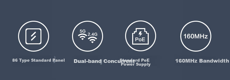 Wi-Fi 6 роутер H3C AX60-S, 3000M, двухдиапазонный, гигабитный, PoE