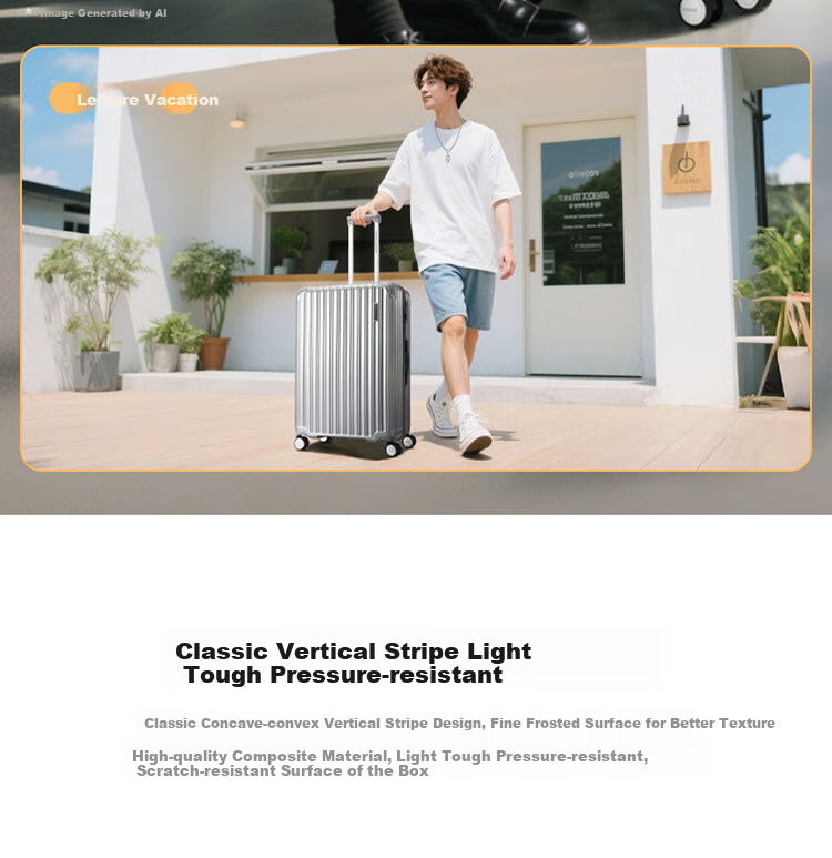 Чемодан American Tourister 24 дюйма, синий, с кодовым замком TSA
