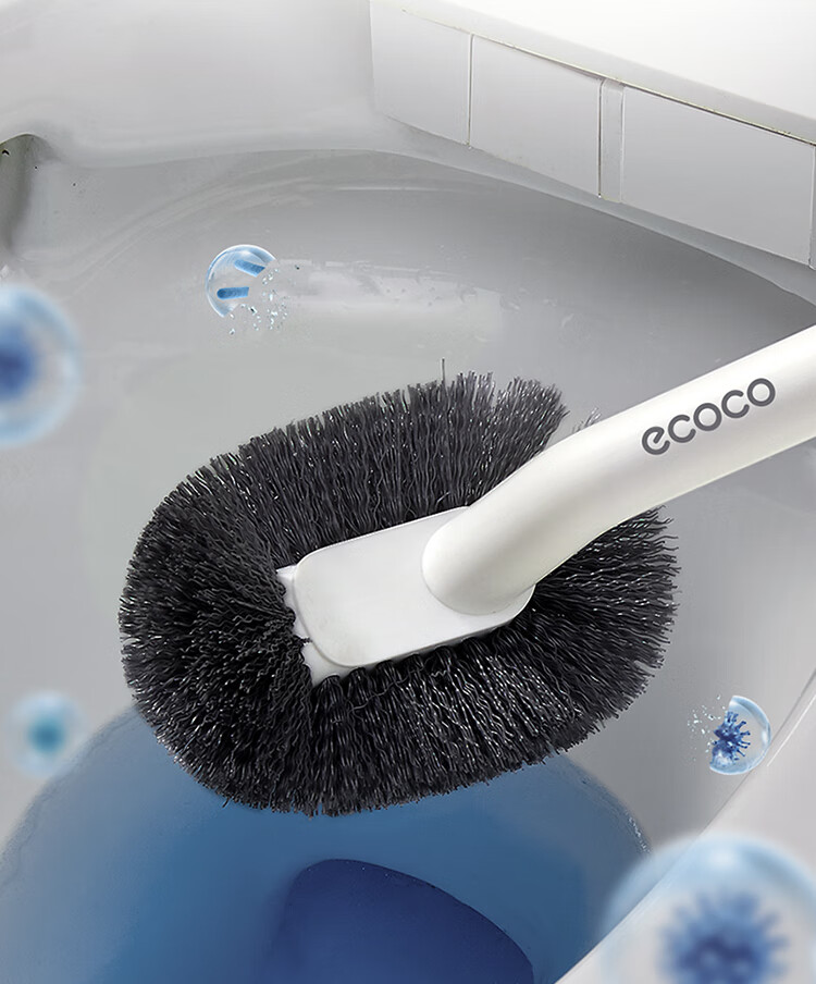 Экологичная настенная щетка для унитаза Ecoco 25044, бытовой инструмент для чистки без мертвых углов, модель 2025 года