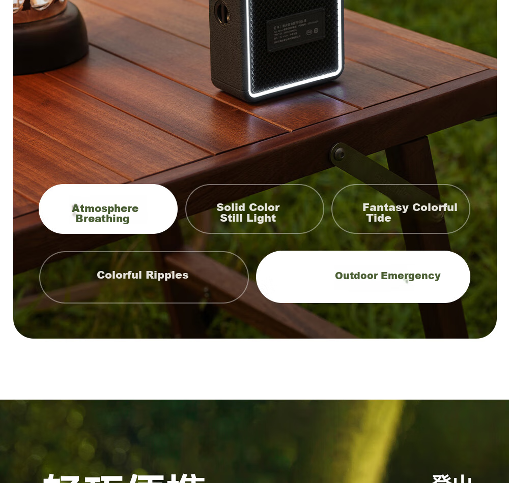 EDIFIER Evo Nano Портативная Bluetooth-колонка, мини-колонка для улицы, Bluetooth 5.4, водонепроницаемая, черная