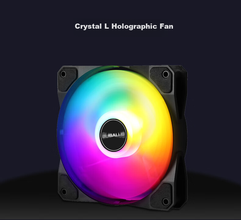 Компьютерный корпус BUBALUS Chui Feng M+ Ice Crystal L3, боковая прозрачная панель, поддержка ATX, 240мм СВО, управление кабелями, отсек для блока питания, U3