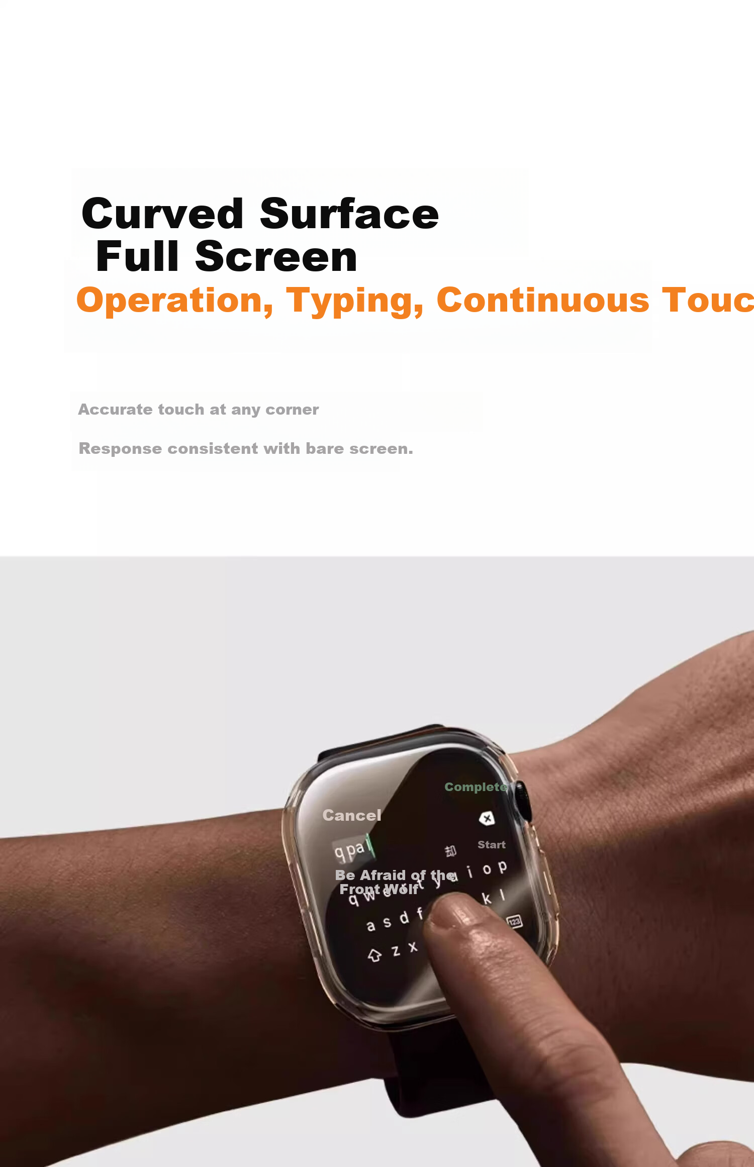 Защитный чехол TORRAS S11 для Apple Watch 42 мм, противоударный, с защитой от царапин, с интегрированным протектором экрана