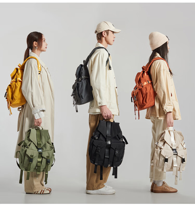 Модный рюкзак Three Duckling для мужчин и женщин, школьная сумка, сумка для ежедневных поездок, большой вместимости, легкая дорожная сумка, рюкзак для походов