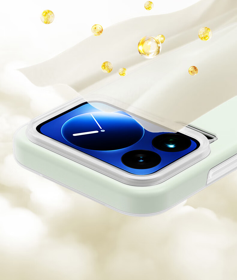Чехол Smorss для Xiaomi 17 Pro Max, мягкий силиконовый, полный охват, противоударный, бархатный, анти-отпечатки пальцев, белый