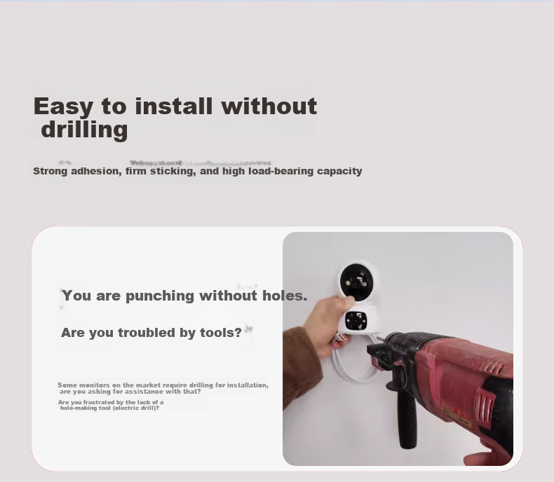 Камера видеонаблюдения VSTARCAM CS2DR, 5 Мп + 5 Мп, 360 градусов, Wi-Fi, ночное видение, двусторонняя аудиосвязь, для дома, потолочное крепление, с доступом через мобильный телефон