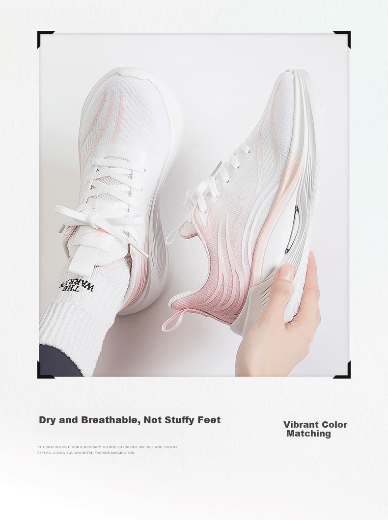 Женские кроссовки Huili, повседневные, весенние, на мягкой подошве, удобные, белые с голубым (сетка), размер 37