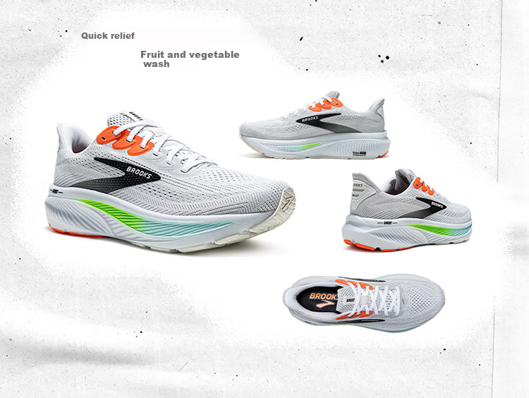 Кроссовки для мужчин Brooks Ghost 17, черные, размер 45.5