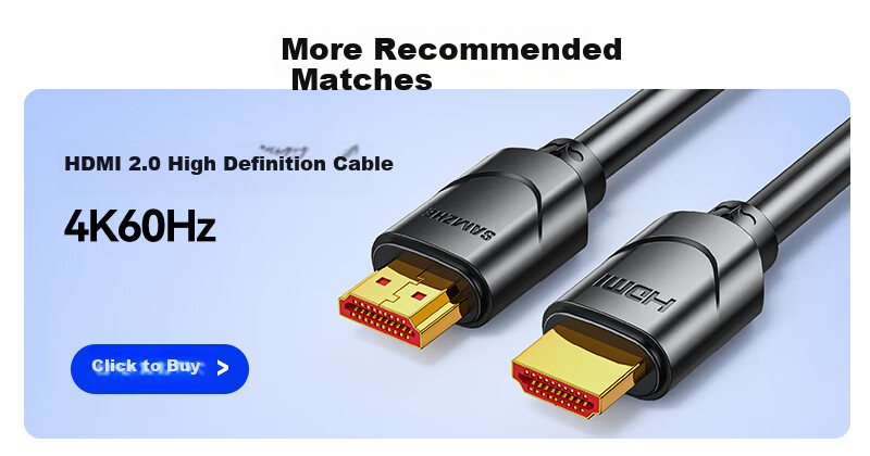 HDMI переключатель SAMZHE HV-300, 2 входа 1 выход, 4K 60Hz, HD, для ноутбука, монитора, проектора, сплиттер
