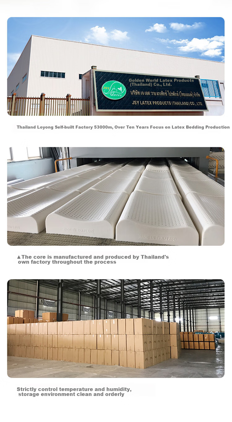 Натуральная латексная подушка Jinxiangshu, импортированная из Таиланда, с эффектом памяти, для сна, 60x40x8 см