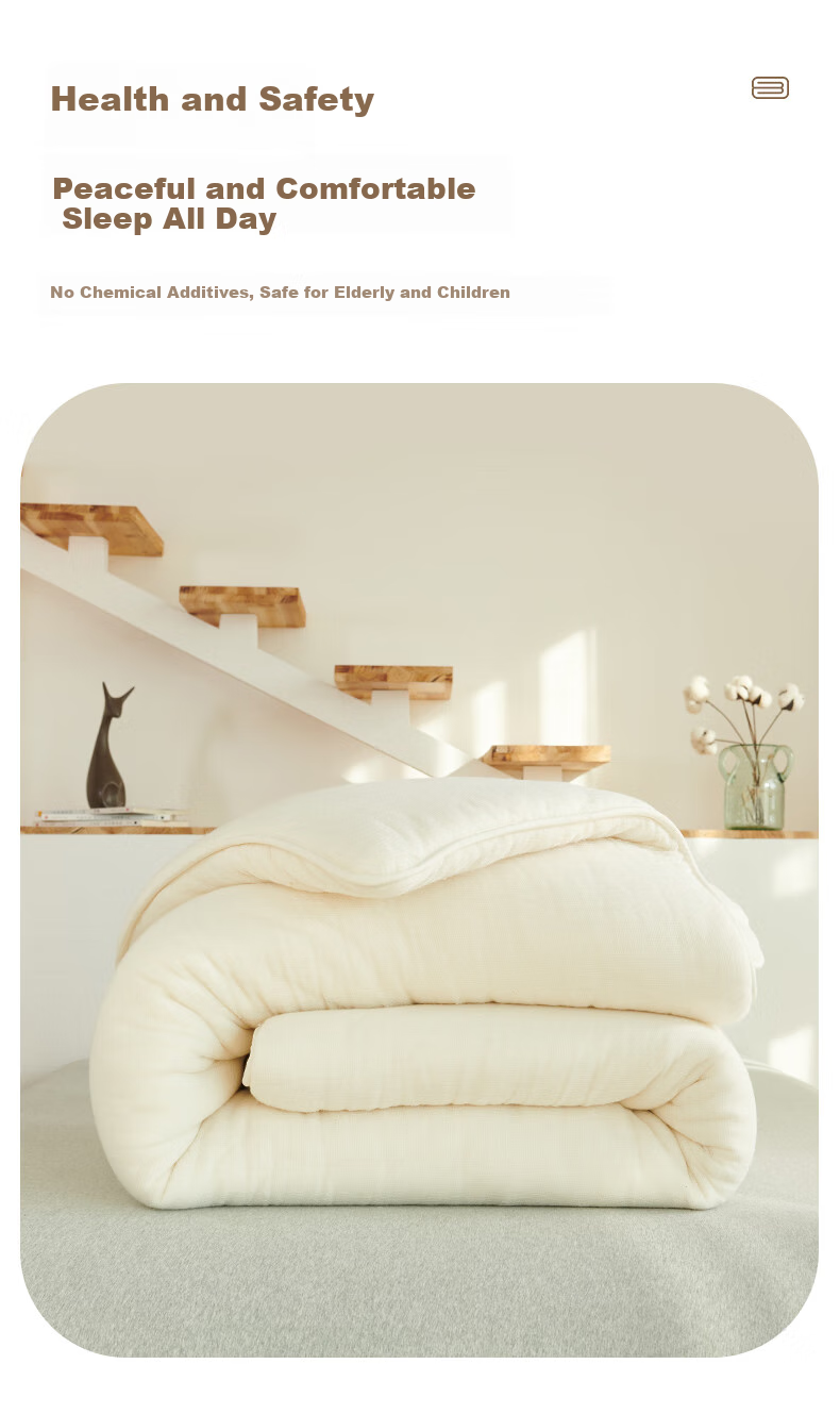 Матрас Wuyinliangpin 100% хлопок, 1.8*2м, 6 цзинь, Xinjiang First-Grade Cotton, толстый стеганый чехол для постельного белья