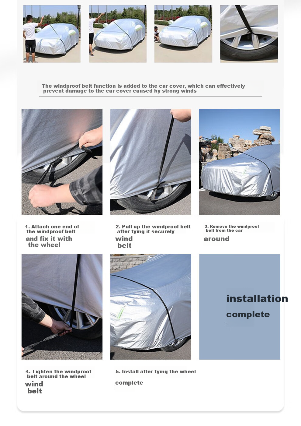 Автомобильный чехол Dachanglanyue для Honda Fit (4-е поколение), утолщенный, защита от солнца, дождя и жары