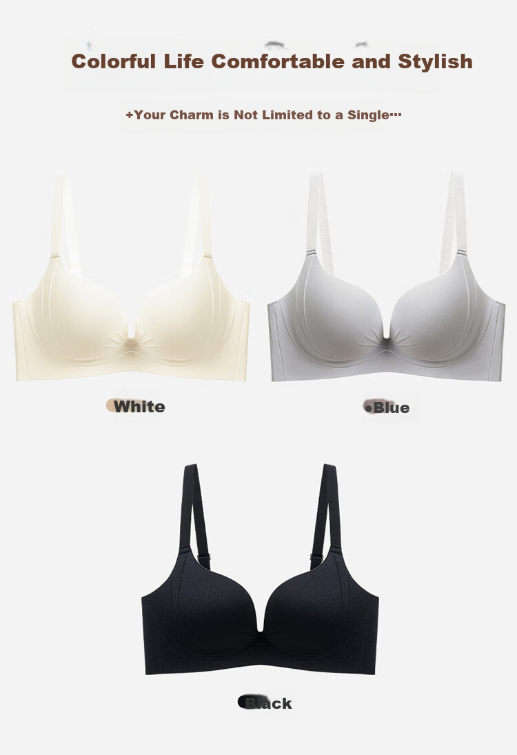 Бюстгальтер Dushiliren женский, тонкий, без косточек, сексуальное нижнее белье для маленькой груди, пуш-ап и лифтинг