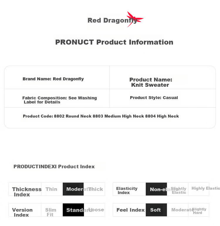 Мужской свитер RED DRAGONFLY с высоким воротником, осенне-зимняя модная комфортная однотонная вязаная водолазка, теплый облегающий шерстяной свитер, мужская одежда, черный, 4XL