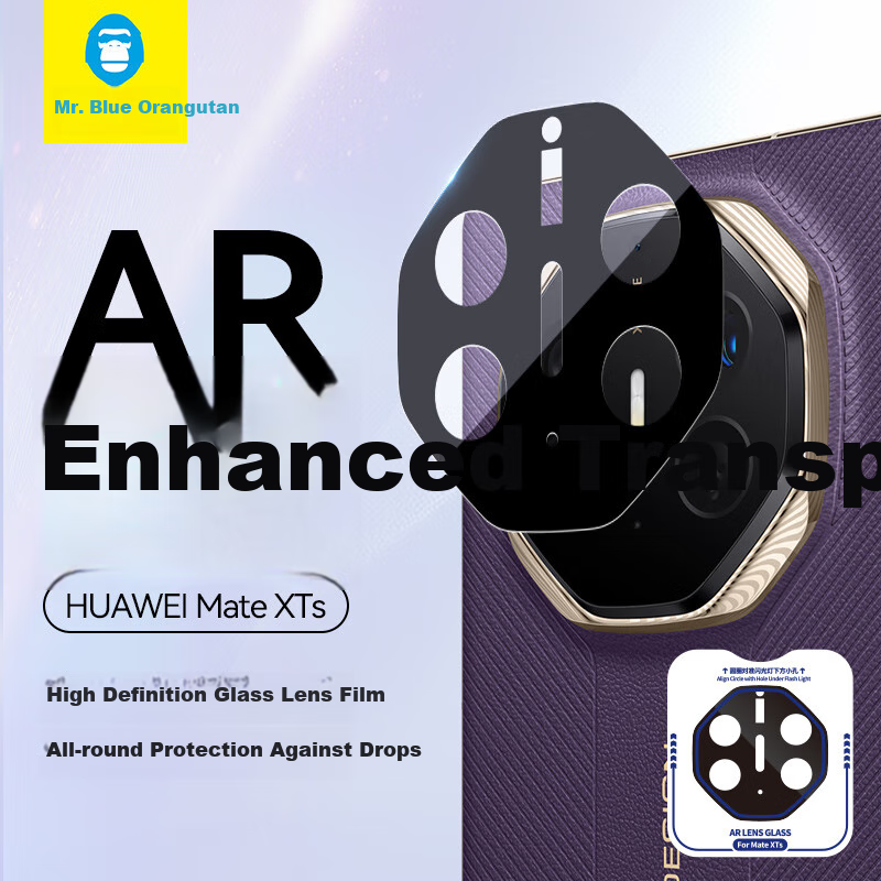 Защитная пленка BLUEO для задней камеры Huawei Mate X Ts, Matexts, AR, антибликовая, высокая четкость, защита от отпечатков пальцев, пыли и царапин