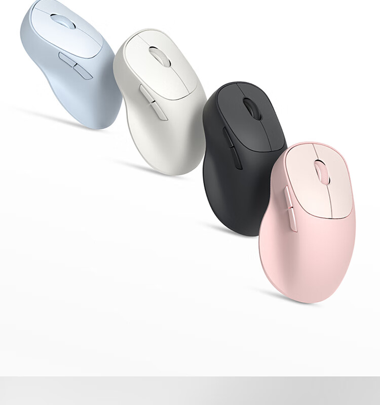 Беспроводная мышь MI Wireless Mouse 3 Comfort Color Edition, 2.4G Bluetooth, эргономичная, тихая, черная