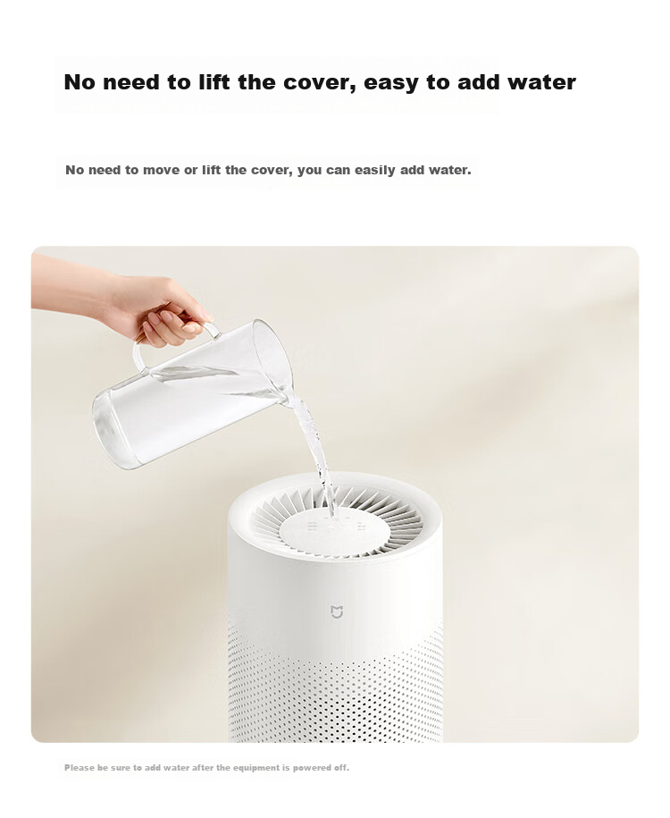 Увлажнитель воздуха Xiaomi Mijia Air Humidifier, 5л, 600мл/ч, без тумана, белый