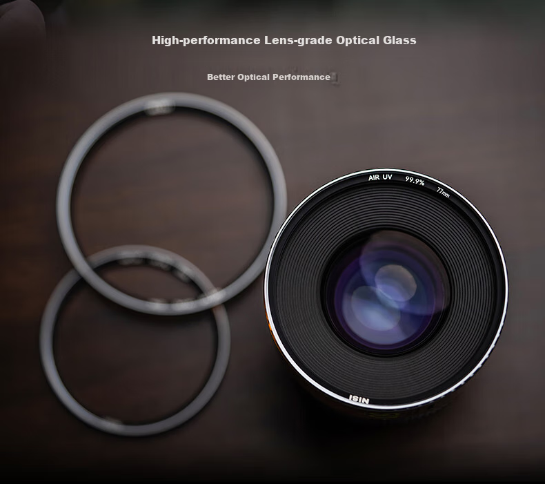 NiSi AIR UV 46mm - УФ-фильтр для объектива, 99.9% светопропускание, многослойное покрытие, защитный фильтр для DSLR и беззеркальных камер Canon, Nikon, Sony