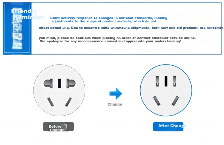 CHNT Master Control Socket/power Strip/outlet Strip/power Board/extension Cord Socket, 3-Outlet Combination Socket with Master Control, 1 Meter