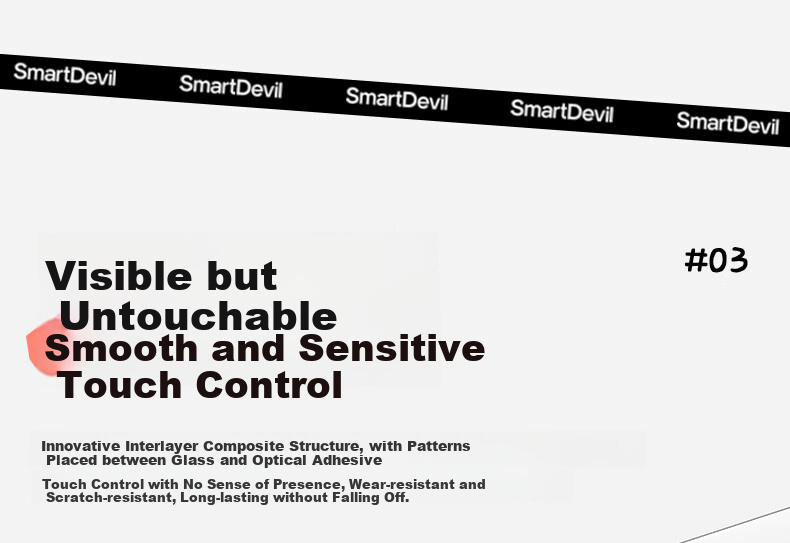 Защитное стекло SmartDevil [Sanrio Official License] для iPhone 17 Pro, прозрачное, 2 шт.