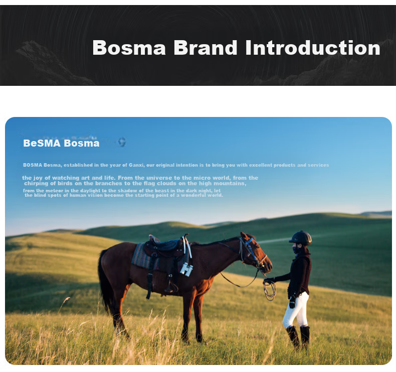 Монокуляр BOSMA Hummingbird 11-33x56ED, с ED-линзой, азотонаполненный, водонепроницаемый, смартфон-телескоп