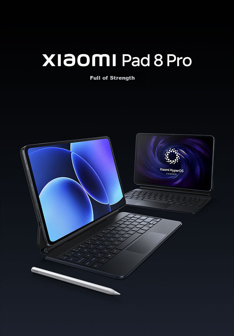 Планшет MI MI Pad 8 Pro, 11.2 дюйма, 3.2K, Snapdragon 8 Ultimate, PengpaiOS3, 8+256GB, бирюзовый