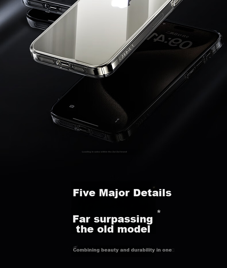 Прозрачный чехол для iPhone 15 Pro Max